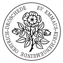 An dieser Stelle wird das Siegelbild der Evangelischen Emmaus-Kirchengemeinde Oestrich-Dröschede angezeigt.