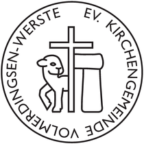 An dieser Stelle wird das Siegelbild der Evangelischen Kirchengemeinde Volmerdingsen-Werste angezeigt.