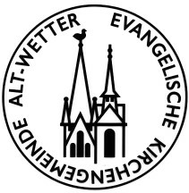An dieser Stelle wird das Siegelbild der Evangelischen Kirchengemeinde Alt-Wetter angezeigt.