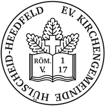 An dieser Stelle wird das Siegelbild der Evangelischen Kirchengemeinde Hülscheid-Heedfeld angezeigt.